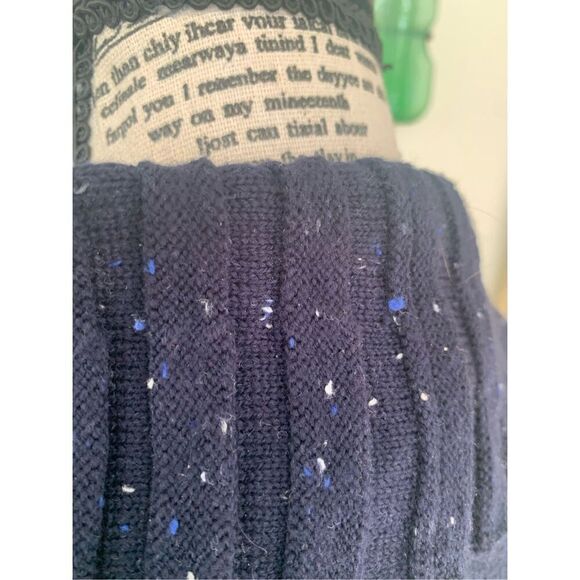 Talbots Donegal Open Front Cardigan Shawl Speckled - Picture 4 of 10